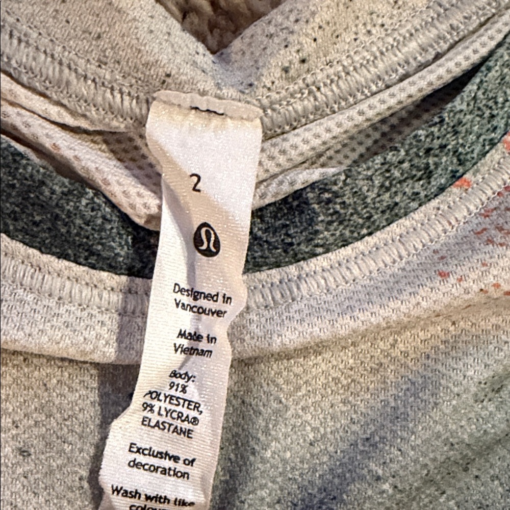 lululemon athletica Multicolor Short Sleeve Tee - Picture 2 of 8
